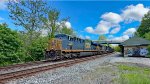 CSX 738 leads B157.